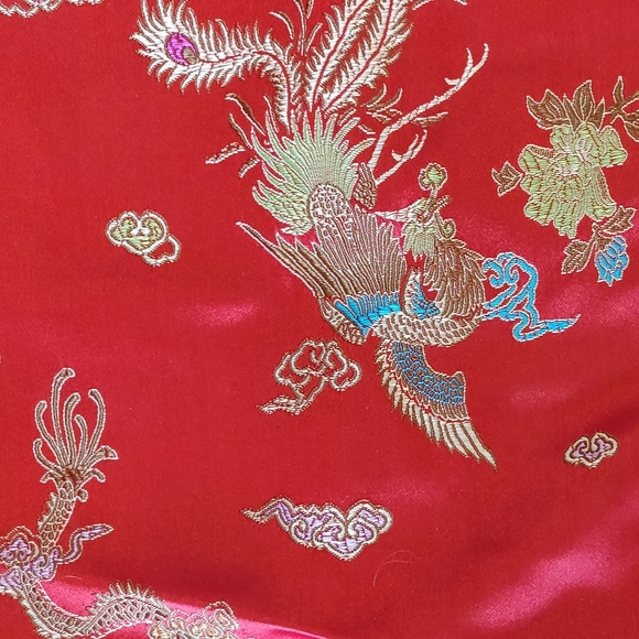 100% Heavy Silk Chinise Govn - Picture 8 of 10